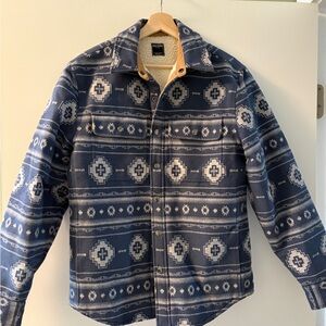 Todd Snyder Sherpa Shirt Jacket